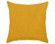 Bright and solid yellow plain velvet color sofa cushion cover available